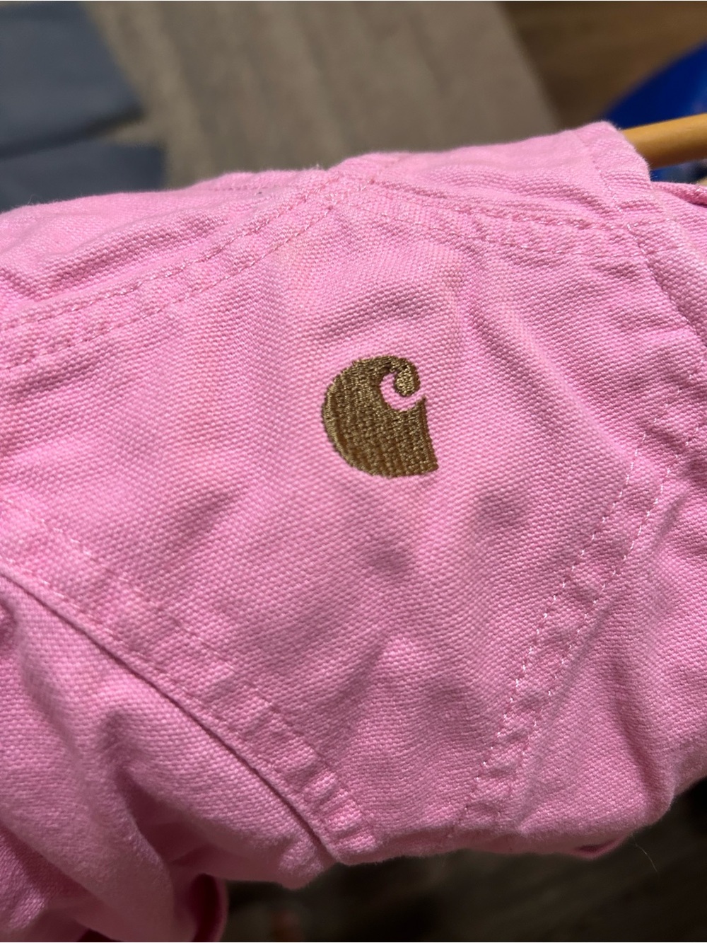 Carhartt Kids Pink Bib Overalls Size 3T - Picture 4 of 4